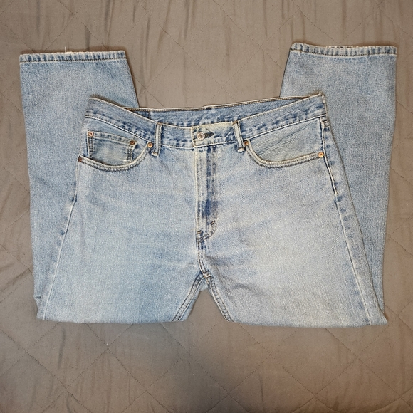 Levi's Other - Levis Vintage 505 Men 36x29 100% Cotton Straight Fit Jeans Y2k 2005 Casual Denim